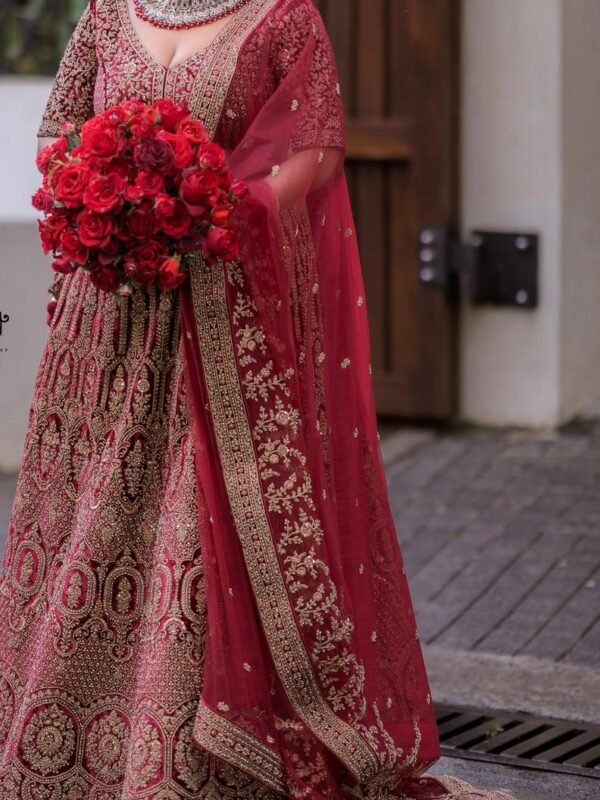 Golden Work Lehenga