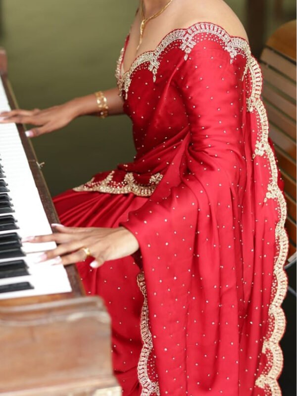 Red Bridal Saree - BRD1448