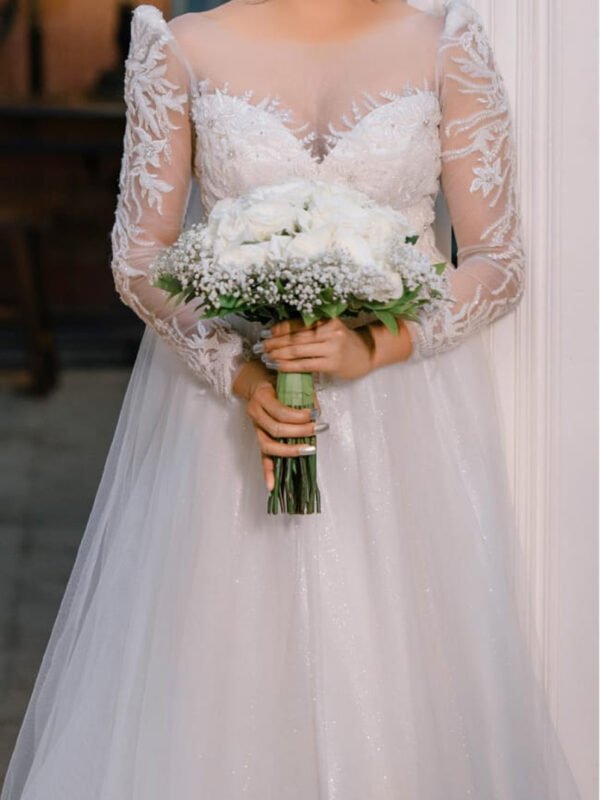 White Bridal Gown - BRD1621