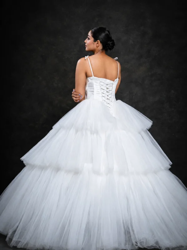 White Bridal Frock