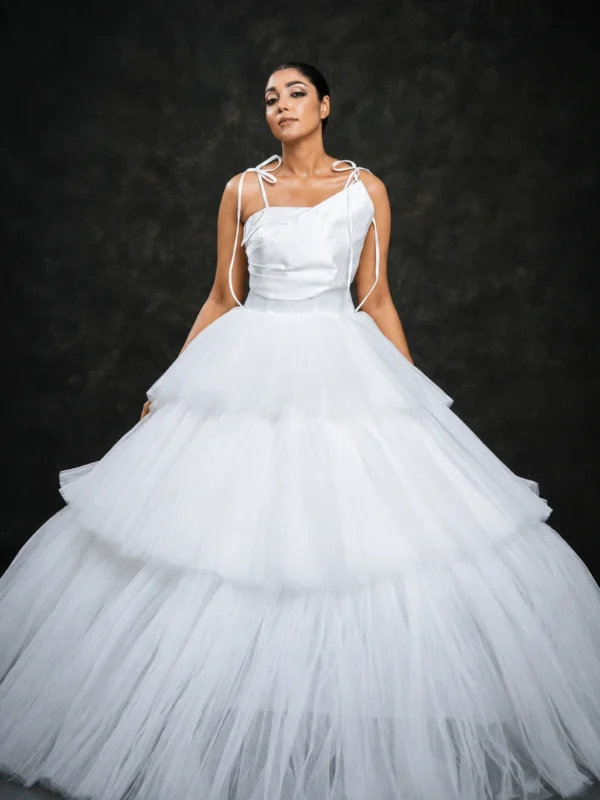 White Bridal Frock