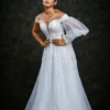 Bridal Frock Off-Shoulder Preshoot