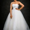 Engagement White Bridal Frock