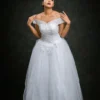 Long Sleeve Wedding Frock Sri Lanka