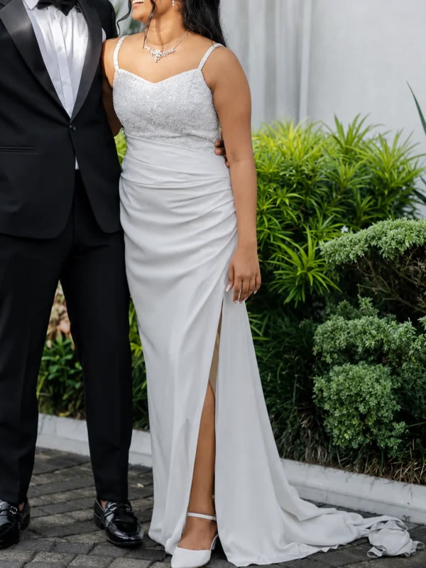 white bridal frock sri lanka