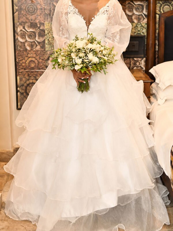 white bridal frock sri lanka