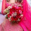 hot pink bridal lehenga sri lanka
