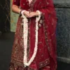 red bridal lehenga sri lanka